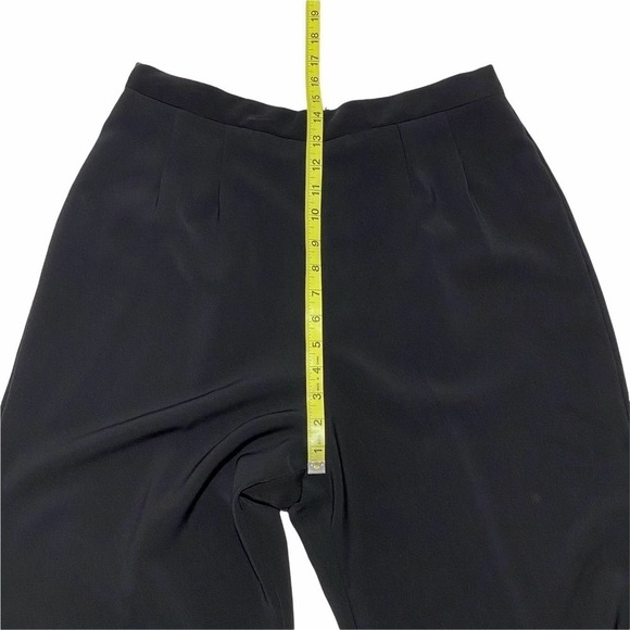 SOLID Black Straight Leg Chino Dress Pant Trousers - Picture 7 of 12